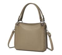 Miss Lulu Handbags for Women PU Leather Tote Bag, Medium Shoulder Bag | Woven Top Handle Ladies Work Bag, Lightweight Waterproof Shopper, with Adjustable Detachable Strap