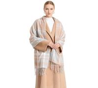 Miss Lulu Ladies Scarf Christmas Gifts for Women Mum Her Secret Santa Stocking Fillers Tartan Winter Wrap Shawl Cashmere Scarf for Women UK