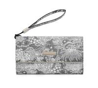 Miss Lulu Large Women's Wallet, Elegant Women's Wallet, Synthetic Leather Coin Purse with White Print Women's Purse