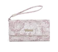 Miss Lulu Large Women's Wallet, Elegant Women's Wallet, Synthetic Leather Coin Purse with White Print Women's Purse