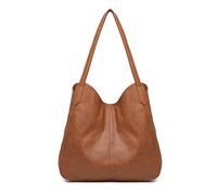 Miss Lulu Shoulder Bag for Women Fashion Handbag, Three Compartment, Can Hold 9.7' Tablet