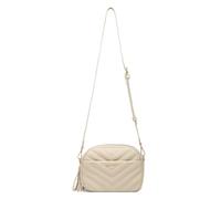 Miss Lulu Small Cross Body Bags for Women, Anti-Theft Black Handbag for Travel, PU Leather with Adjustable Strap, V-Shaped Pattern & Tassel Detail