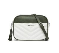 Miss Lulu Small Cross Body Bags for Women, Anti-Theft Black Handbag for Travel, PU Leather with Adjustable Strap, V-Shaped Pattern & Tassel Detail