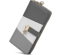 Miss Lulu Tri Colour Purses for Women - Stylish Women Wallets with 12 Card Sl