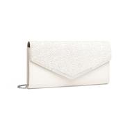 Miss Lulu Women's Clutch Elegant Envelope Evening Bag with Chain Handbag for Wedding Party and Prom
