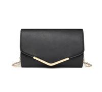 Miss Lulu Women's Clutch Elegant Envelope Evening Bag with Chain Handbag for Wedding Party and Prom