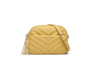 Miss Lulu Women's Crossbody Bag, PU Leather Sling Chest Bag with Adjustable Strap, Small Shoulder Bag Lightweight Anti-Theft Walking Shopping & Travel