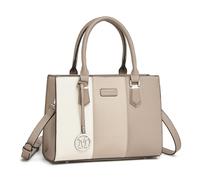 Miss Lulu Women's Handbags, Waterproof Shoulder Bag, Faux Leather Lightweight Ladies Handbag with Adjustable Strap, 4 Pockets, for Work, Travel, Gifts