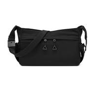 Miss Lulu Women's Lightweight Shoulder Crossbody Bag,Casual Multi Pocket Hobo Messenger Bag, Waterproof Tote Satchel Handbag for Leisure Travel Work School (Black)
