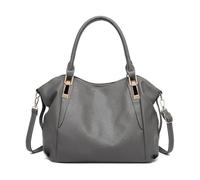 Miss Lulu Women's Tote Bag, Soft PU Leather Shoulder Bag, Fashion Large Handbag for Working Ladies, Simple Elegant for Office Travel School Library Shopping