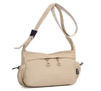 Miss Lulu Women's Waterproof Lightweight Shoulder Bag - 5-Pocket Design, Anti-Theft Travel Crossbody with Adjustable Strap for Daily Use