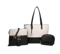 Miss Lulu Women's Womens Handbag Set tote bag