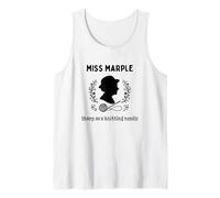 Miss Marple Sharp as a Knitting Needle Tank Top