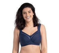 Miss Mary of Sweden Always Non-Wired Bra Flat Cups 42B Dark Blue