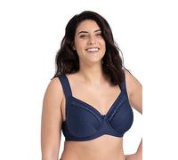 Miss Mary of Sweden Always Underwire Bra Flat Cups 40F Dark Blue