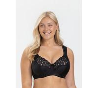 Miss Mary of Sweden Amsterdam Underwired Bra, Black, Size 40F, Women Black