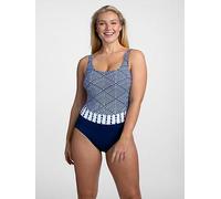 Miss Mary of Sweden Azur Non-Wired Swimsuit - Navy Blue, Navy Blue, Size 28B/C, Women Navy Blue