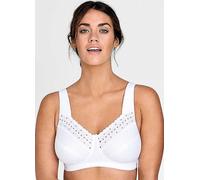Miss Mary of Sweden Broderie Non-Wired Bra Nude
