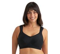 Miss Mary of Sweden Cotton Divide Non-Wired Bra - Skin-Relief Pocketed Design, Breathable Cotton, All-Day Comfort