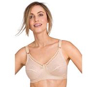 Miss Mary Of Sweden Cotton Dots Full Cup Non Wired Bra - Beige - 44DD