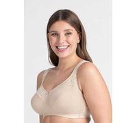 Miss Mary of Sweden Cotton Now Minimizer Non-Wired Bra Natural