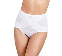 Miss Mary of Sweden Diamond Womens High Waist stomach Control Panty Girdle White