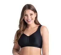 Miss Mary of Sweden Feel Fresh Non-Wired T-Shirt Bra - Unpadded Moulded Full Cups, Breathable & Moisture-Wicking 38F Black