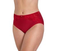 Miss Mary of Sweden Jacquard & lace panty Red