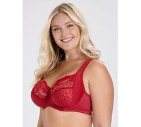 Miss Mary of Sweden Jacquard & Lace Womens Underwired Bra with Side Support