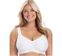 Miss Mary of Sweden Stay Fresh Front-Closure Bra 38DD White