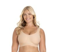 Miss Mary of Sweden Keep Fresh Womens Non-Wired Full Coverage T-Shirt Bra for Everyday Wear 38D Beige