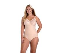 Miss Mary of Sweden Lovely Lace Shaping Womens Non-Wired Cotton Body 36DD Beige