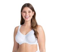 Miss Mary of Sweden Minimizer Underwired Bra Cotton Now Flatcup 40C White