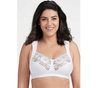 Miss Mary of Sweden Non-Wired Lovely Lace Bra White