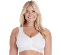 Miss Mary of Sweden Nova Front-Closure Bra - Non-Wired, Easy Fastening, Padded Support 40C White