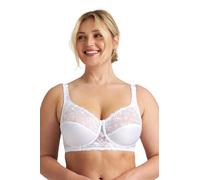 Miss Mary of Sweden Rose Womens Romantic Underwired Bra with Side Support 44DD White