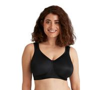 Miss Mary of Sweden Smooth Divide Non-Wired Bra - Full Cup, Unique Pocketed Design for Lift & Comfort 38C Black