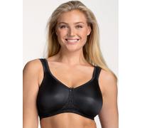 Miss Mary of Sweden Smooth Lacy Support Cup Non-Wired T-Shirt Bra 44B Black