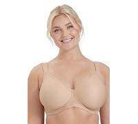 Miss Mary of Sweden Stay Fresh Tshirt Bra for Women - Seamless Underwire, Full Coverage, Supportive and Comfortable Fit 42F Beige