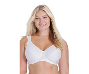 Miss Mary of Sweden Tenderly Underwire Bra in Eco-Friendly Tencel Mix 40F White