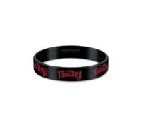 Miss May I Logo Gummy Band - Miss May I Logo Wrist Band Black