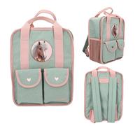 Miss Melody Backpack Romantic Field rucksack Horse back pack bag girls GREEN NEW