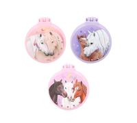 Miss Melody Horse Themed Folding Hairbrush Assorted Colours miss melody Multicolor