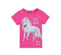 Miss Melody Kids Short Sleeve Printed T-Shirt Pink
