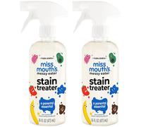 Miss Mouths Messy Eater Stain Treater Double Trouble Bundle - 2-Pack of 16oz Stain Remover - Newborn & Baby Essentials - No Dry Cleaning Food Gr