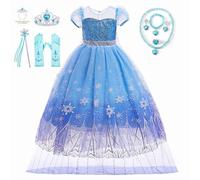 MISS & MR BM Princess Costumes for Girls - Deluxe Princess Fancy Dress & Accessories for Themed Party, Birthday and Halloween Dress Up, Age 2-3 Years