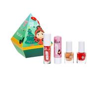 Miss Nella Festive Diamond- Christmas Bauble Gift Set for Children, Nail Polish and Lip Gloss (2 Polishes 1Balm 1 Gloss, 4)