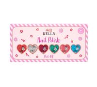 Miss Nella Kids Nail Polish, Christmas Glitters kids peeloff nail varnish