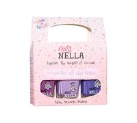 Miss Nella Kids Nail Polish Set, Purple Unicorn, peel off nail varnish