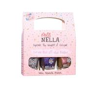 Miss Nella Kids Nail Polish, Space And Beyond 3 pack, peel off nail varnish